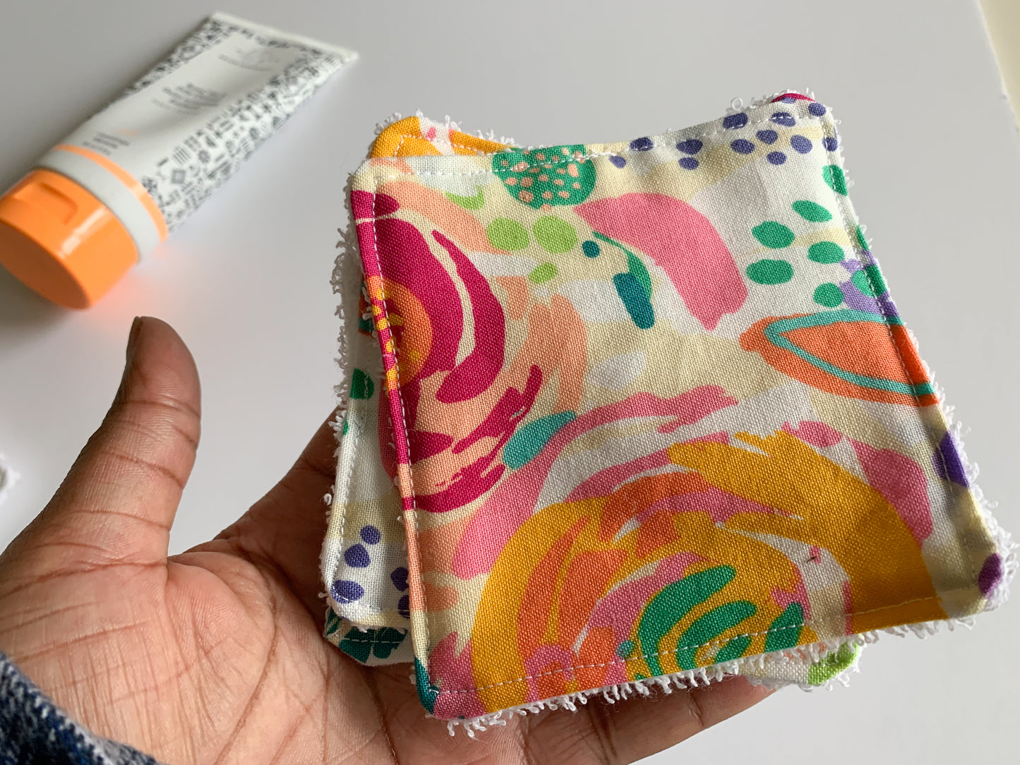 Floral Reusable Makeup Removing Wipes-Zero Waste-Sustainable Gift