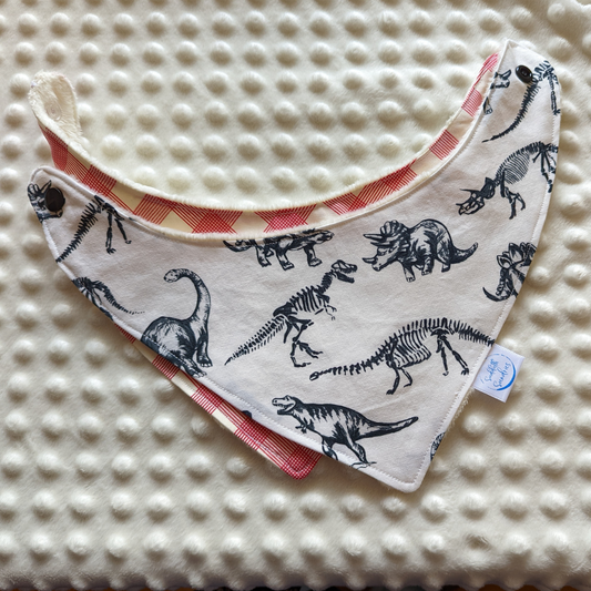 Dinosaur Baby Bandana Bib Gender Neutral